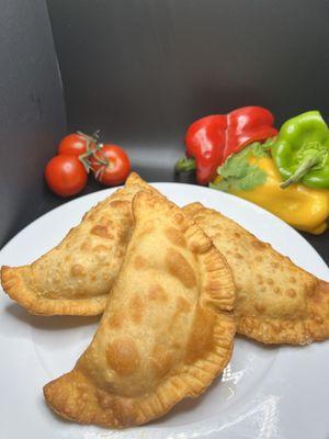 Chicken, Beef, Pizza, or Guava with cheese Empanadas