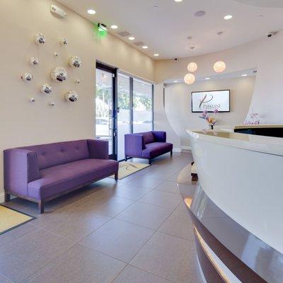 Calm and soothing environment to welcome you to Parklane Dental!