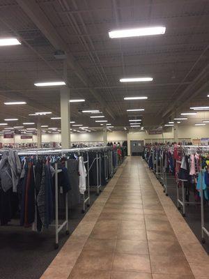 Burlington Coat Factory of South Attleborough -- South Attleborough Square : 275 Washington Street / Route 1, Attleborough         Interior