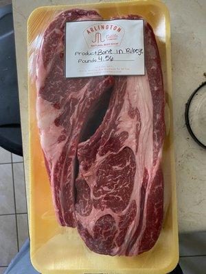 Bone in Rib-eye