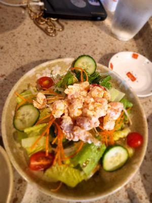 Lobster salad to die for...