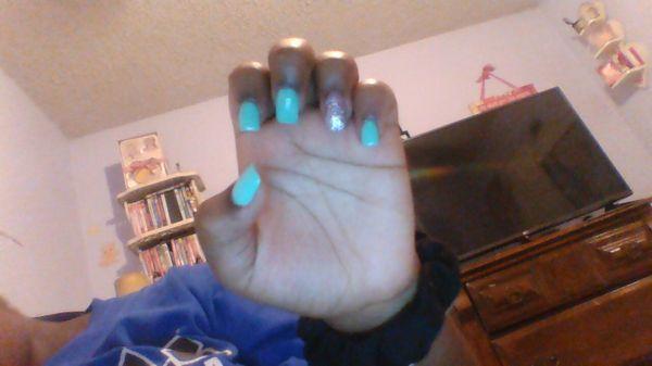 the color is teal and it my fav