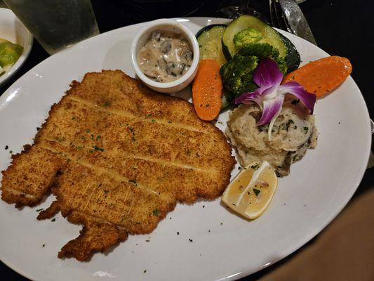 Chicken schnitzel