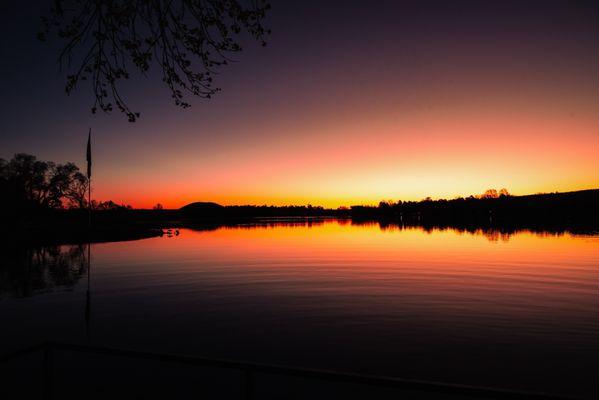 Sunrise over Rainbow Lake