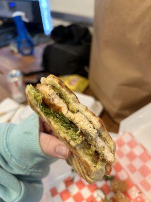 Chicken Pesto Panini