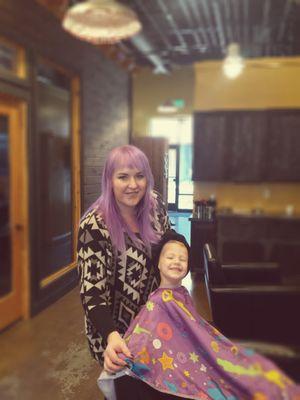 My kids and I LOVE coming to Alysse Gray at Lit! The location is amazing,  the staff is GREAT, the cuts and color always impress!