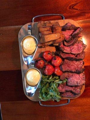 The Chateaubriand for two. Absolutely delicious and cooked to perfection.