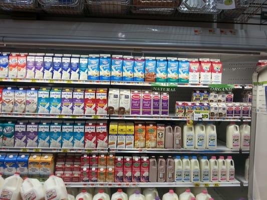 Dairy section