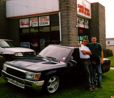 My Father and I back in 1998