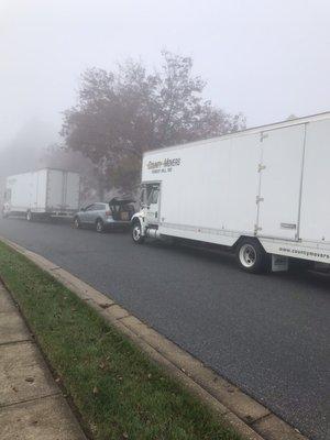 County Movers Loading up