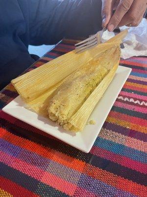 Chicken tamale