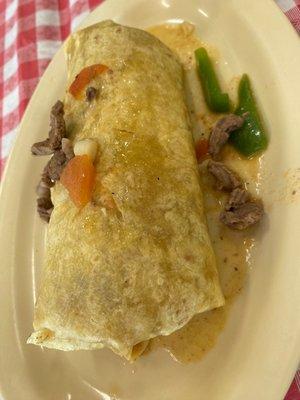 Steak Picado Burrito