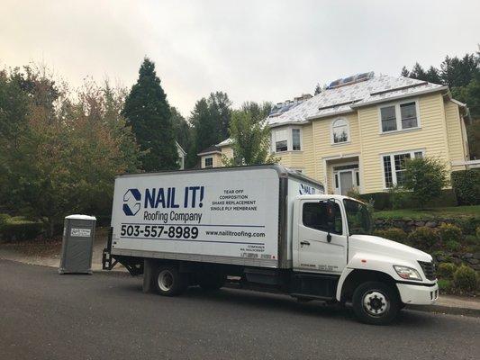 Residential Presidential Shingle job