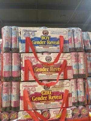 GENDER REVEAL FIREWORKS