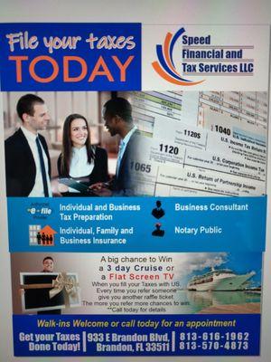 Get Your Taxes Done Today!!!