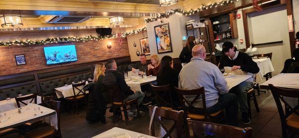 Upstairs dining room