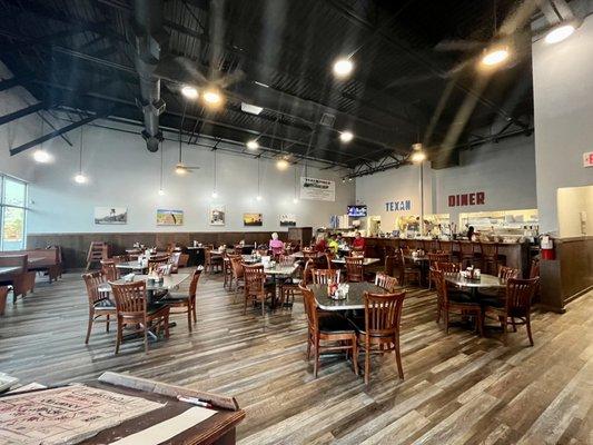 Texan Diner dining area