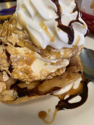 Fried ice cream