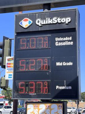 Gas prices 5/23/24