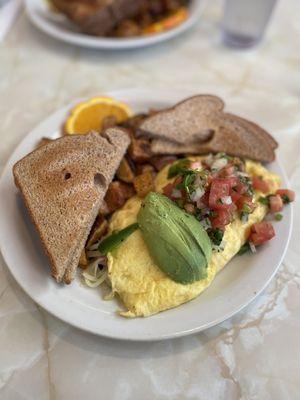 Mexican omelette