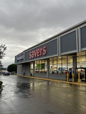 Front view of Savers