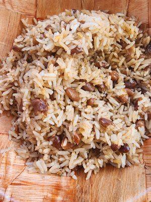 Rice with peas