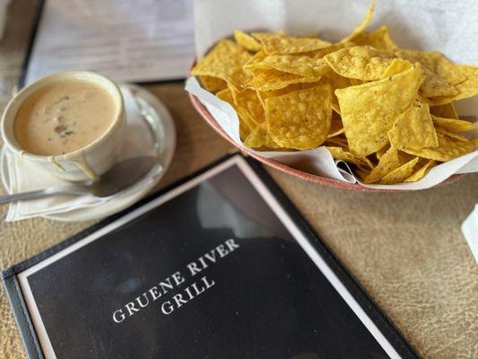 Chips & Homemade Queso