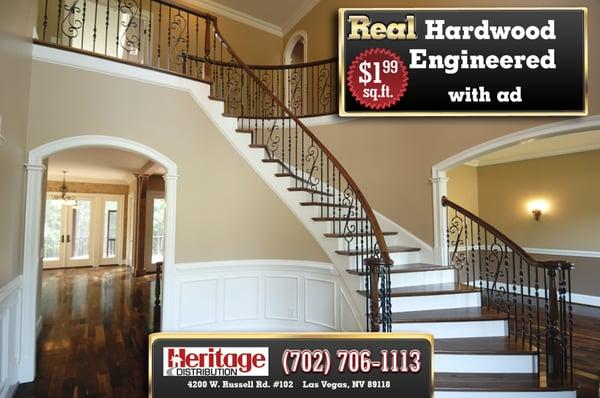 Hardwood Flooring Las Vegas Nevada 702-706-1113 or www.heritagefloorslasvegas.com