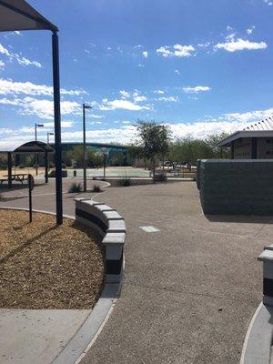 Basketball court