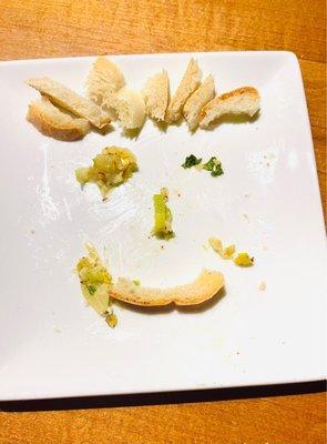 The Smile!!!!!  I leave Chef's a Smile, when it's exceptionally great!!!  LoL, didn't have much to work with, it was so good!