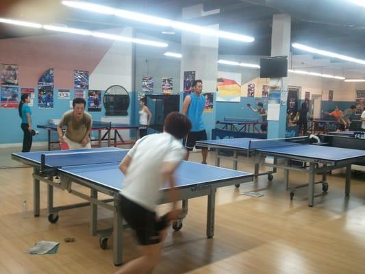 Play ping pong club