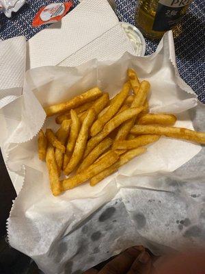 French fries were bangers