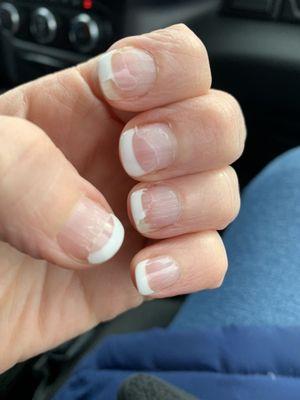 72 hours after a $43 gel manicure