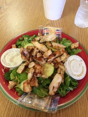 Grilled chicken salad