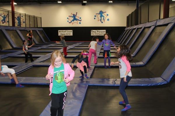 Jump America is a great place to host a Birthday party.