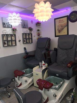 Remodel with new pedicure chair