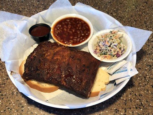 Half Rack BBQ Weekend Special - Mmm!