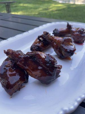 Smoked wings