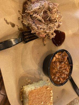 Pulled pork & Baked Beans