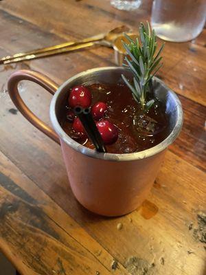 Cranberry Moscow Mule