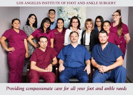 Happy spring season from Los Angeles Institute Of Foot and Ankle Surgery !