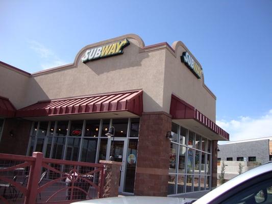 SUBWAY, 106 N Rubey Drive, Unit A, Golden Location recent visit March 30th 2012