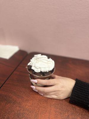 Brownies Ice Cream Cup