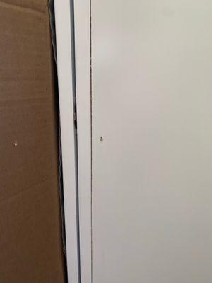 Replacement cabinet - also damaged