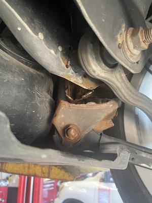 Subframe ruined