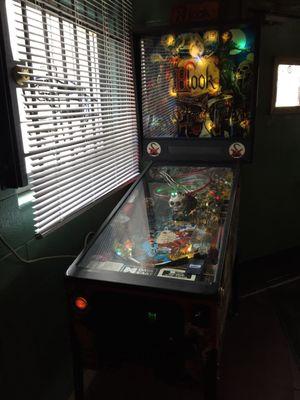 Got to love a bar and grill with some good old fashioned pinball!