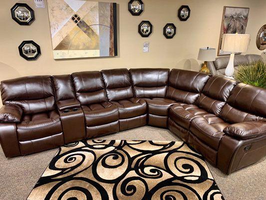 Pecos 4pc reclining sectional $1799!