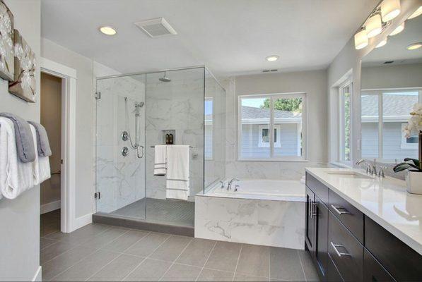 Master bath renovations