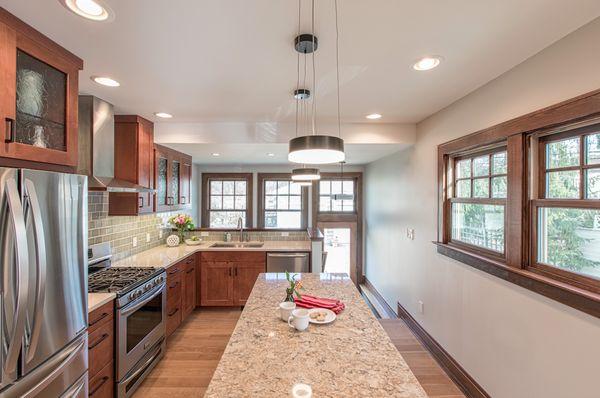 Custom kitchen remodel by Meadowlark Design+Build