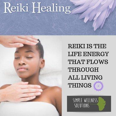 We offer Reiki Healing...